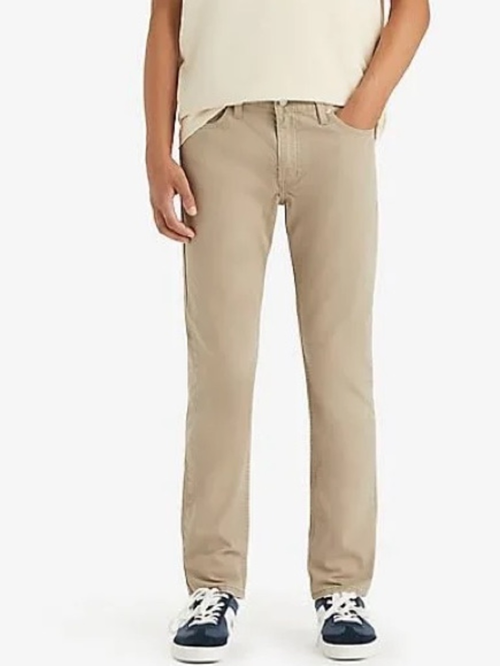 Men's Levis 511 Khaki Desert Taupe Straight Leg Pants Tag Size W29 /L32